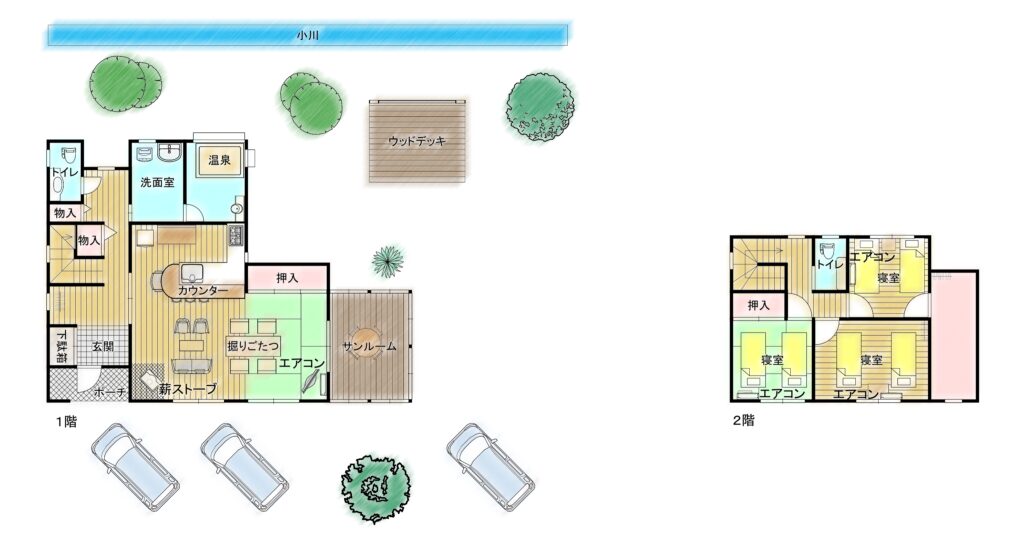 ステラ平面図　日本語