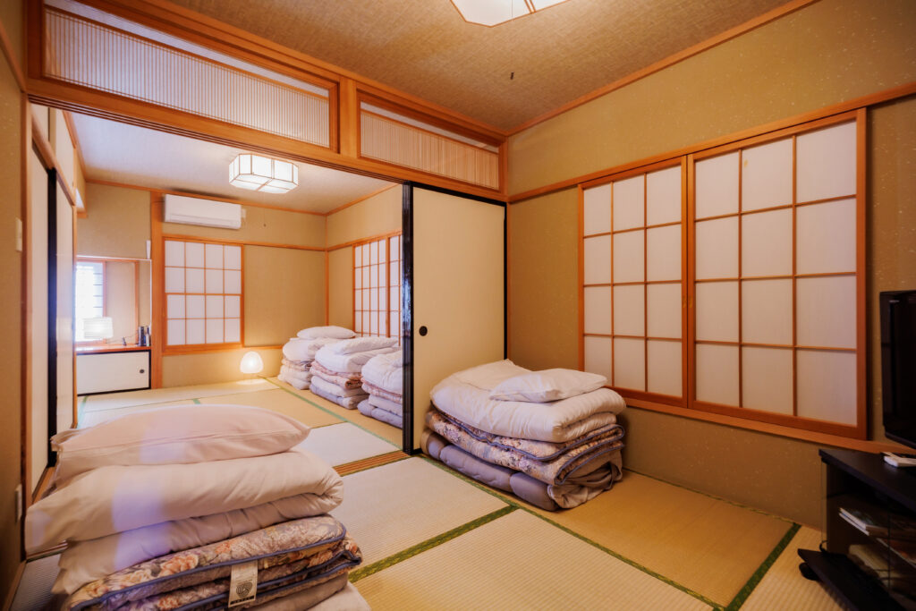 和室２部屋と和布団