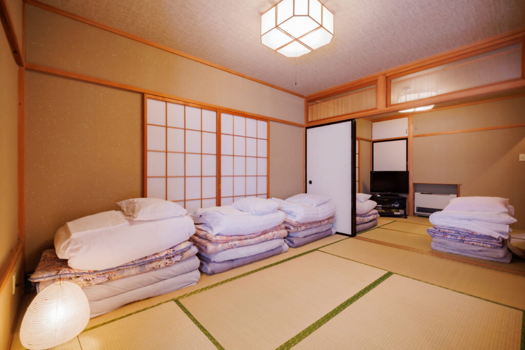 和室２部屋と和布団